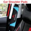 2pcs Leather Car Styling Seat Belt Cover Seatbelt Shoulder Strap Protector Pads For Citroen C3 C4 Picasso C4L C5 C-ELYSEE C6 DS4