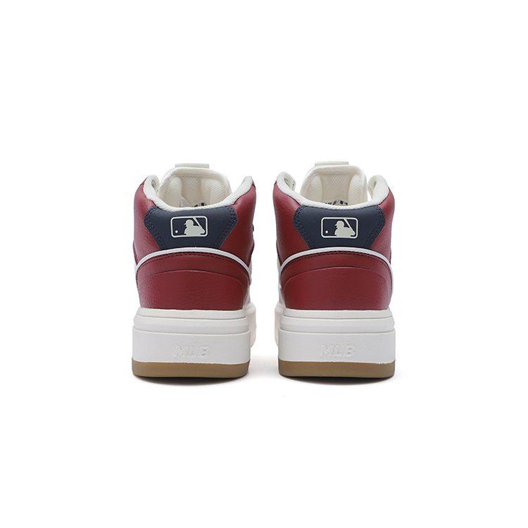 MLB Chunky Liner High Comfortable High top Skateboard Shoes Unisex Red 3ASXCB12N-43WIS