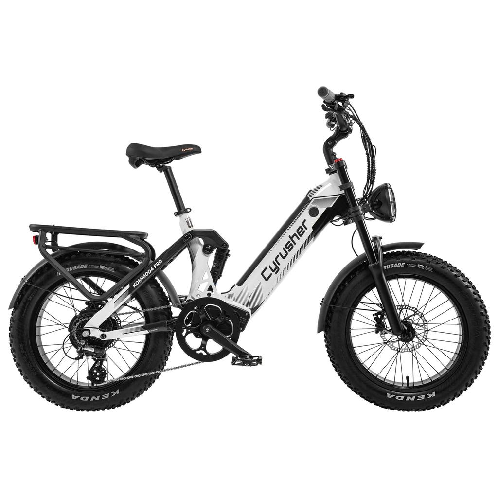 Cyrusher Kommoda Pro E-Bike 250W Leistungsstarker Motor 52V20AH Batterie Mountain Elektrofahrrad 20 Zoll Reifen Hydraulische Bremse Elektrofahrrad