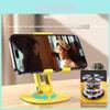 Universal Metal Phone Stand With Rotating Adjustable Holder For Watching Videos And Video Calls