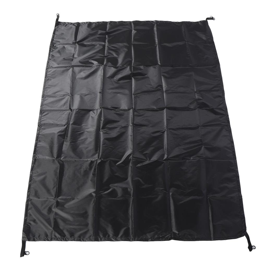 Chicken Coop Tarp Silver Coated Oxford Fabric Multifunctional Dust Proof Chicken Coop Shade Cloth Cover