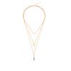Hot-selling new models, copper bead chains, sequins, metal strips, multi-layer short necklaces.