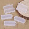 5Pcs Pc Usb Flash Drive Cases Contemporary Style Storage Boxes With Lids For Otg Rotating Drives Home Organization Storage Bins