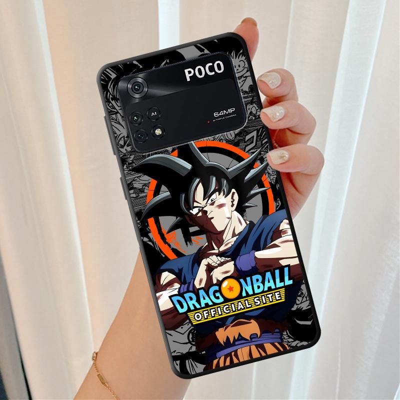 Dragon Ball Son Goku Funda Phone Cover Case for Xiaomi Poco F8 F1 C75 C71 F3 M5 M3 M4 M7 Pro X3 X4 X5 X7 Pro C61 C50