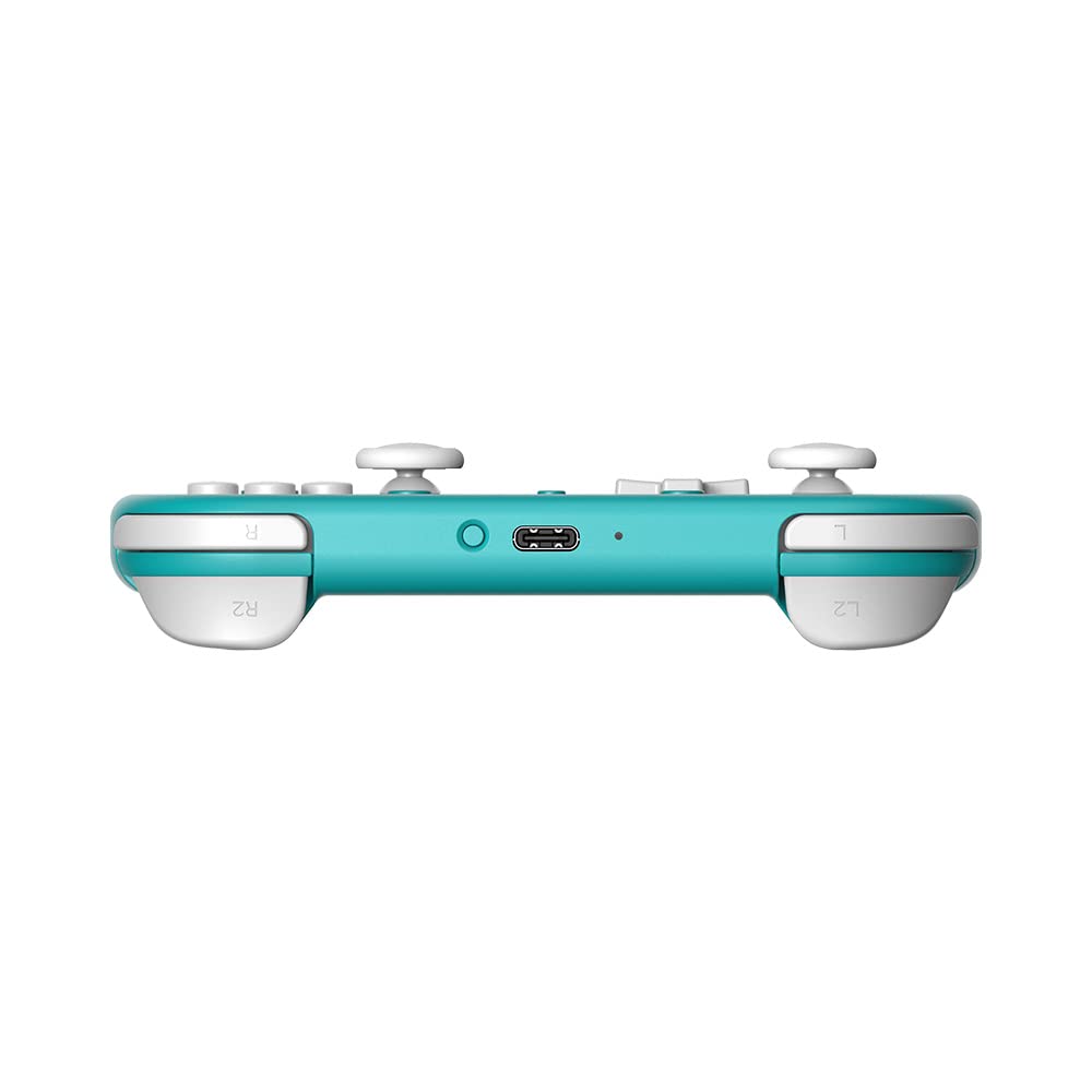 8BitDo Lite 2 Bluetooth Gamepad for Switch and Raspberry Pi Switch, Lite, Android, (Turquoise)