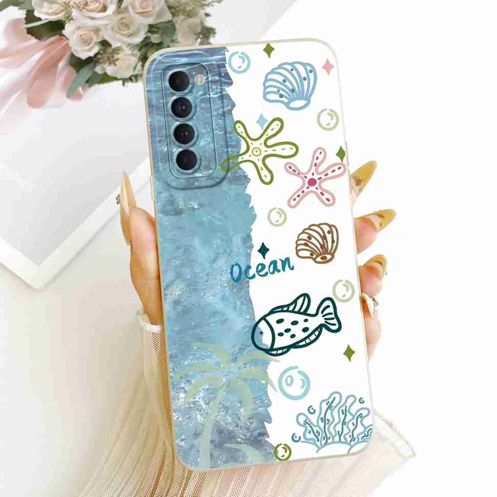 For Oppo Reno4 Case Reno 4 Pro Soft Silicone Cute Couple Rabbit Phone Back Cover For Oppo Reno 4 Reno4 Pro 4G Cases