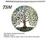Wall Hanging Ornament Tree of Life Round Sign, Stained Glass Acrylic Suncatcher Decoration Decoration, Window for Indoor Outdoor