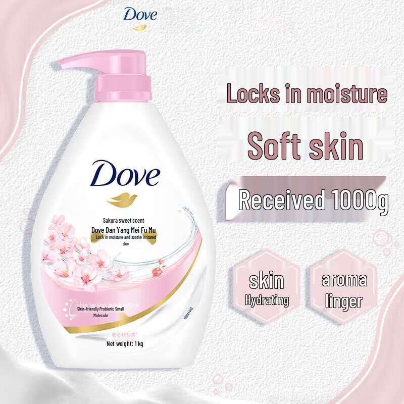 Dove Аромат цветущей вишни Питательный гель для душа