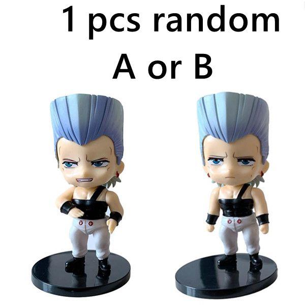 1 Pc Anime JOJO's Bizarre Adventure Golden Wind Action Figures Kujo Jotaro Narancia Ghirga Giorno Giovanna PVC Model Kid Toy