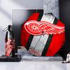 Red Wings Logo Umbrella Folding umbrella, automatic umbrella 8-Frame for Travel, camping Use Gift for Halloween Christmas