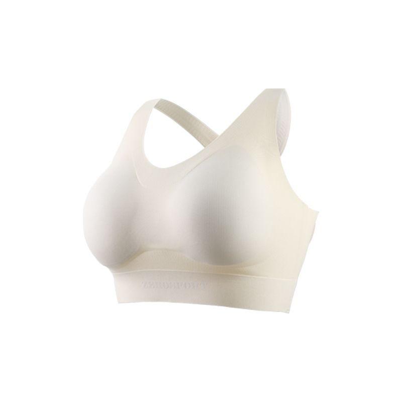 

Traceless sports vest, shockproof without steel ring bra, high-strength shock absorption, cross beauty back, sports sports type M【34/75abc 47.5-57.5kg 】