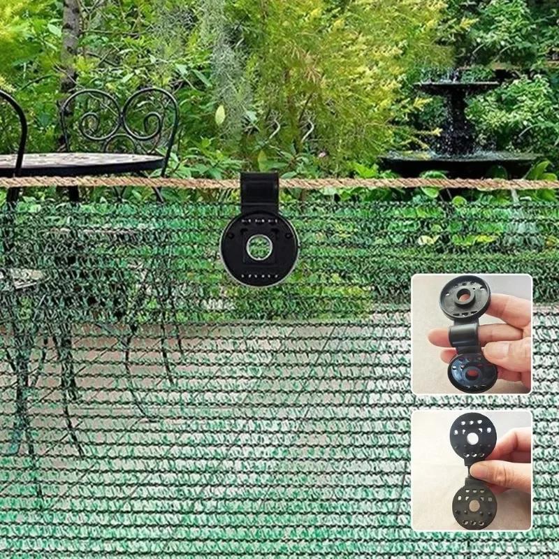 20~200PCs Shade Cloth Clips Shade Fabric Clamps Accessories Grommets For Net Mesh Cover Sunblock Fabric In Garden Greenhouse