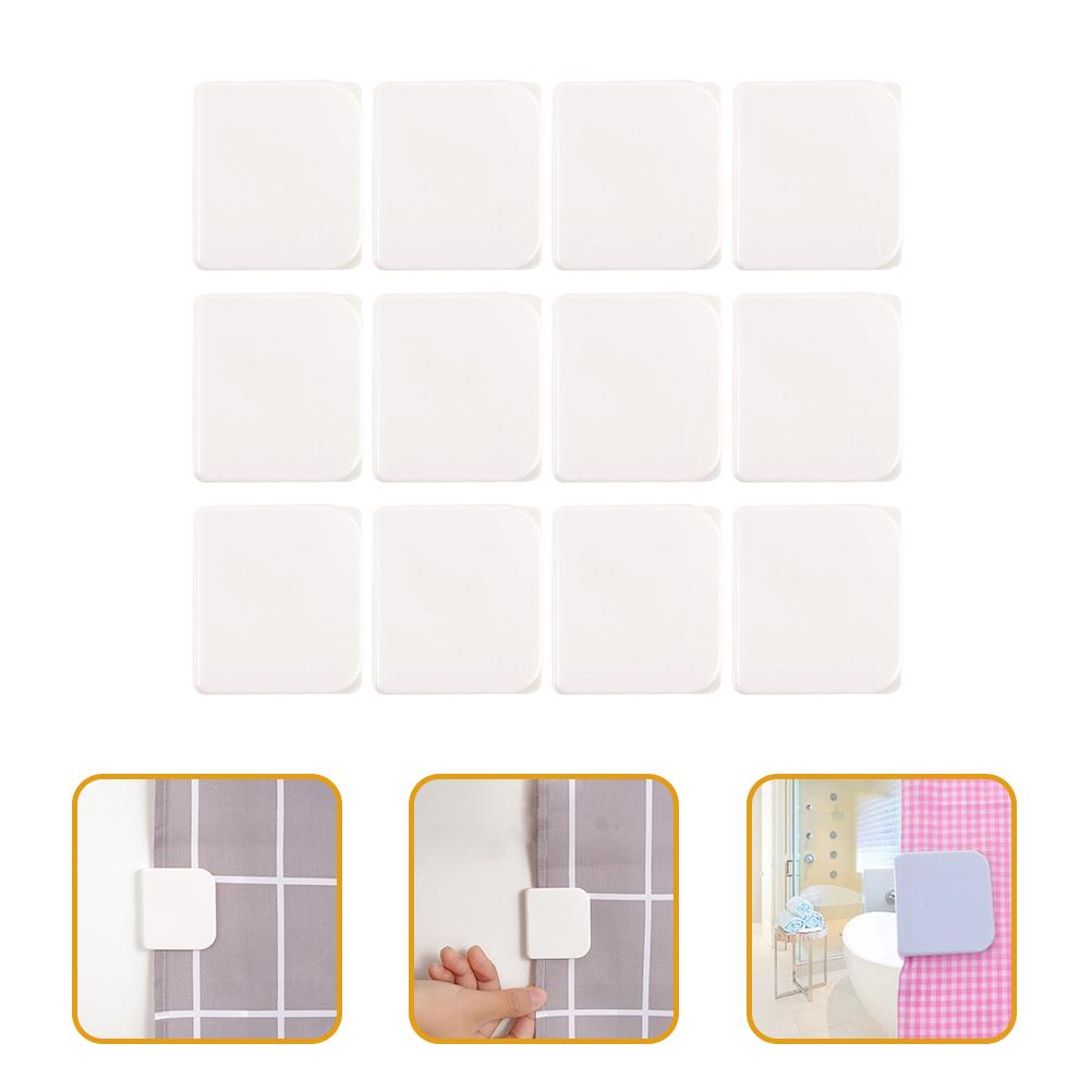 12 Buc Clipuri pentru Perdea de Duș Clipuri Suport pentru Liner pentru Perete Protecție Stil Japonez Abs
