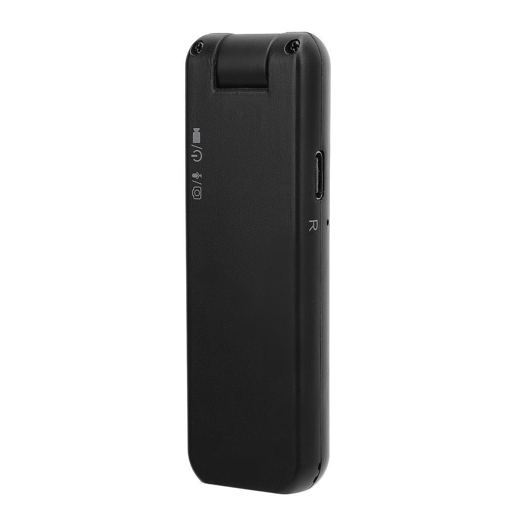 Body Worn Camera with Clip 1080P HD Rotating Lens Night Vision Wearable Pocket Video Recorder Suppor