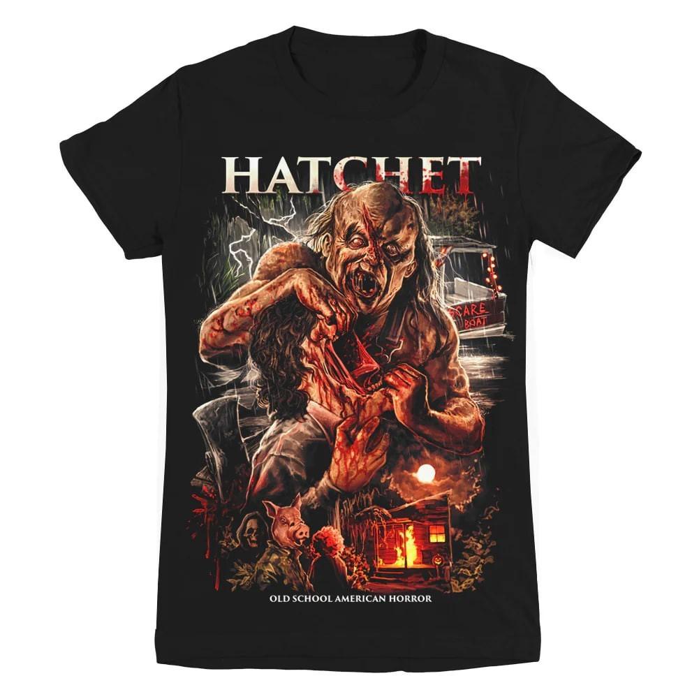 NEW! Hatchet Victor Crowley Live Horror Graphic T-Shir Gift Fan XXL