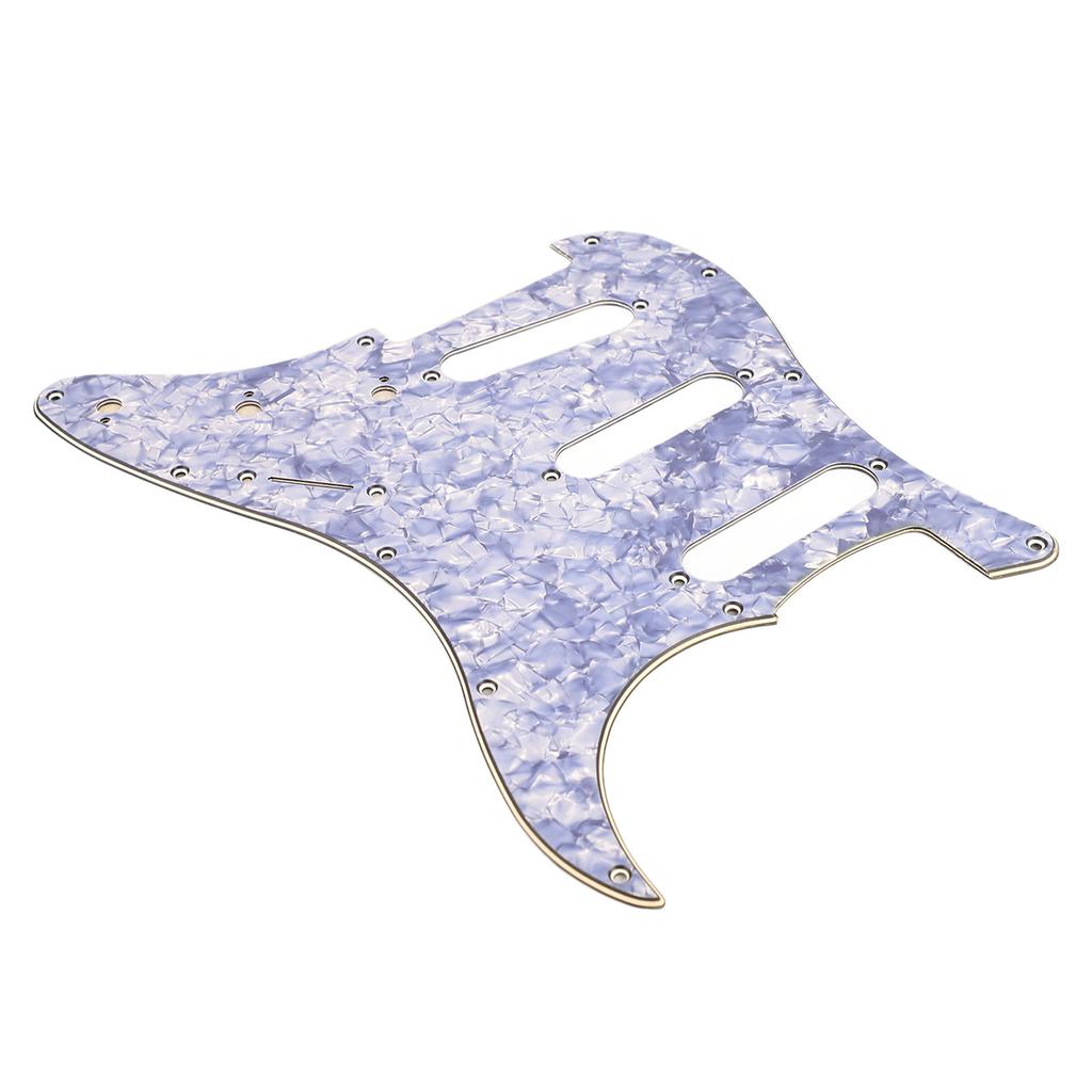 Guitar Pickguard Replacement Aluminum Foil Shielding PVC Scratch Protection Guitar Guard Plate