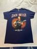 Zach Bryan Burn Burn Burn Tour 90s Navy Graphic T Shirt Classic NH23131