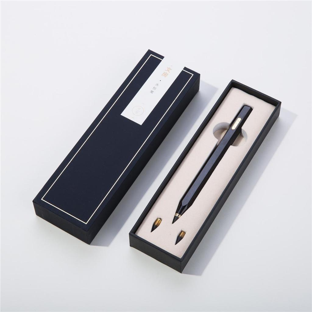 High-Grade Rosewood Eternal Pencil & Signature Pen Gift Set