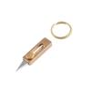 Mini G11 Stainless SteelHatchet Pocket Knife Full Tang Brass Handle Gift