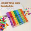Colorful Magnetic Wand & Rod Set for Early Education in Physical Science