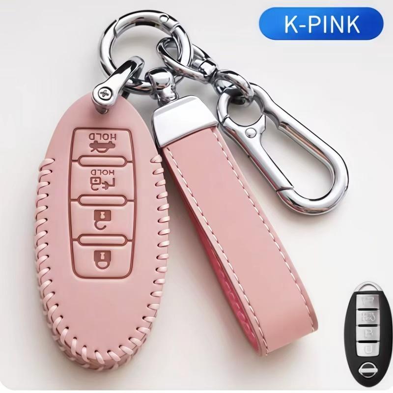 4 buttons Car Key Case Cover for Nissan Leaf Micra Qashqai J11 J10 X Trail T32 Versa Note Patrol Key Fob Cover Accessories