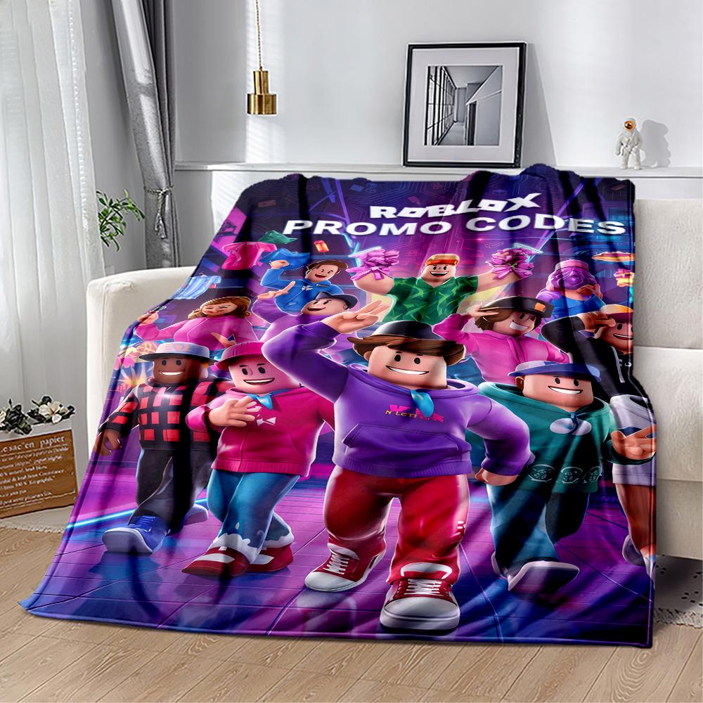 Roblox 275 Blanket Durable Comfort Perfect for Couch Sofa Seaside for All Occasions Warmthful Decor Suitable for Gifting Relatives and Friends