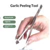 Stainless Steel Garlic Peeler Set Time Saving Peeling 5/10Pcs Reusable Kitchen Gadget for Thanksgiving Cooking Prep