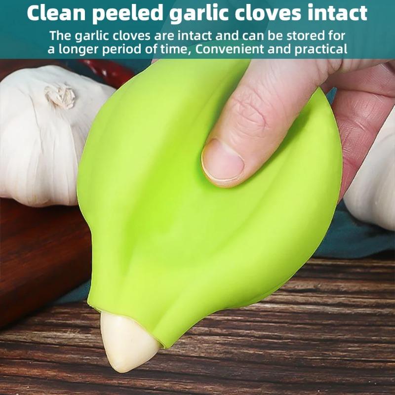 Garlic Peeler Creative Kitchen Silicone Soft Garlic Peeler Garlic Peeler Simple & Convenient Kitchen Accessories Kitchen Gadgets