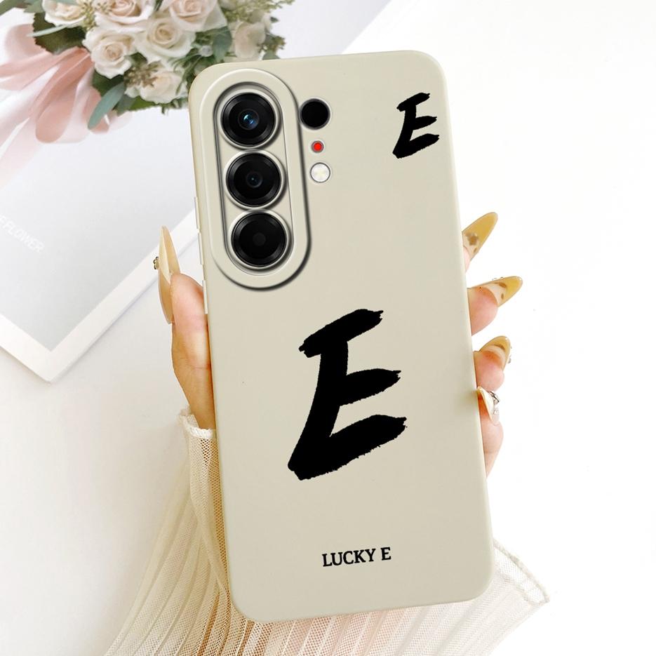 Pro Tecno Camon 50 4G Pouzdro CN5 Roztomilé kryty s lucky písmeny Nárazuvzdorné pouzdro na telefon Pro Tecno Camon 50 Pro 4G CN5c Camon50 Měkké Fundas