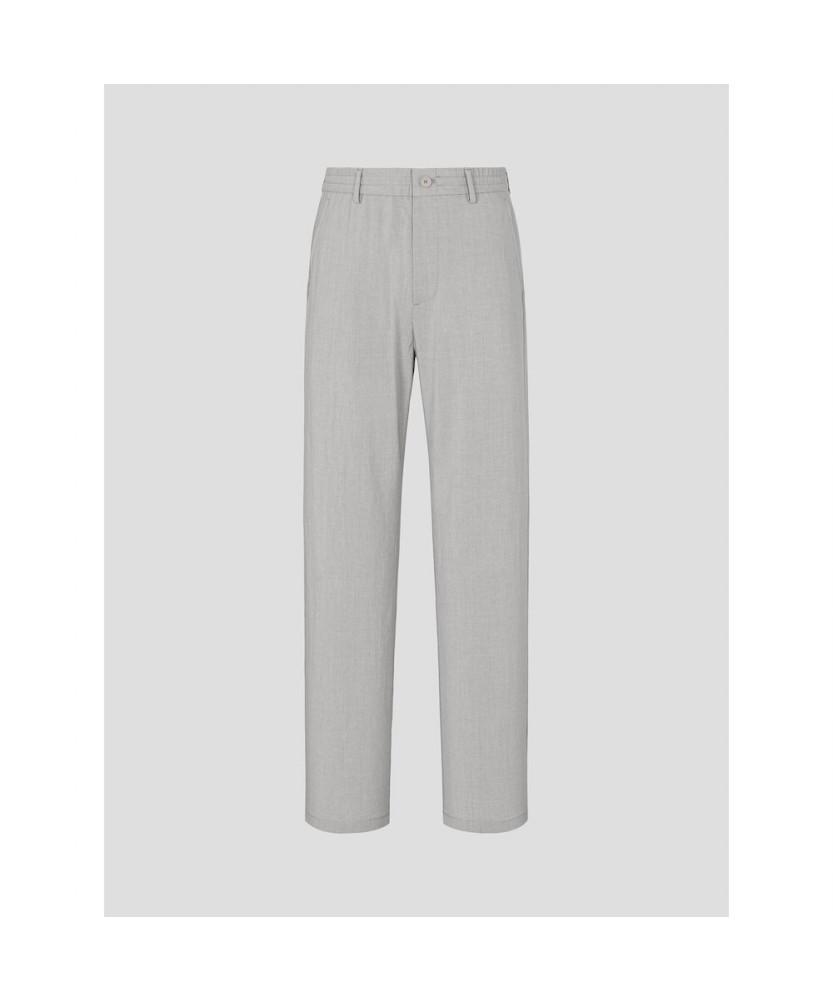 Binpolmen Gentle Tech Comfort Fit Pants Light Grey