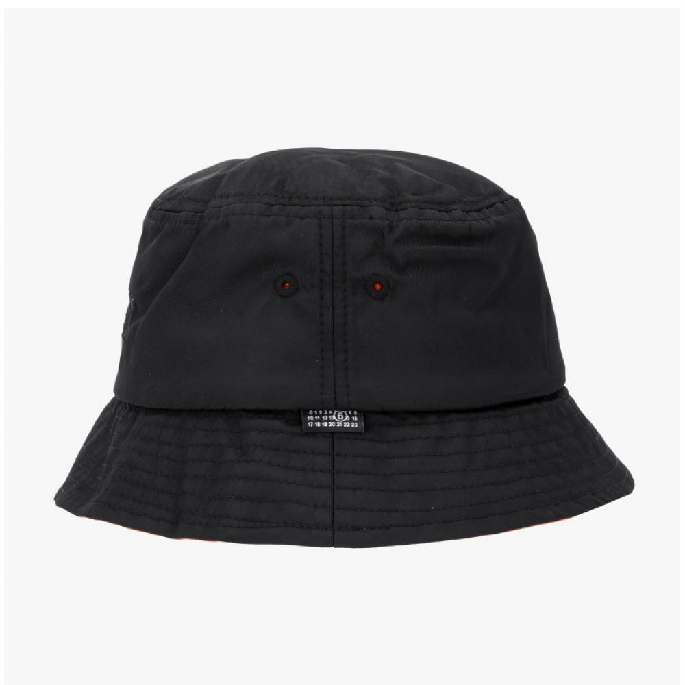 Maison Margiela Mm6 Logo Bucket Hat M35794