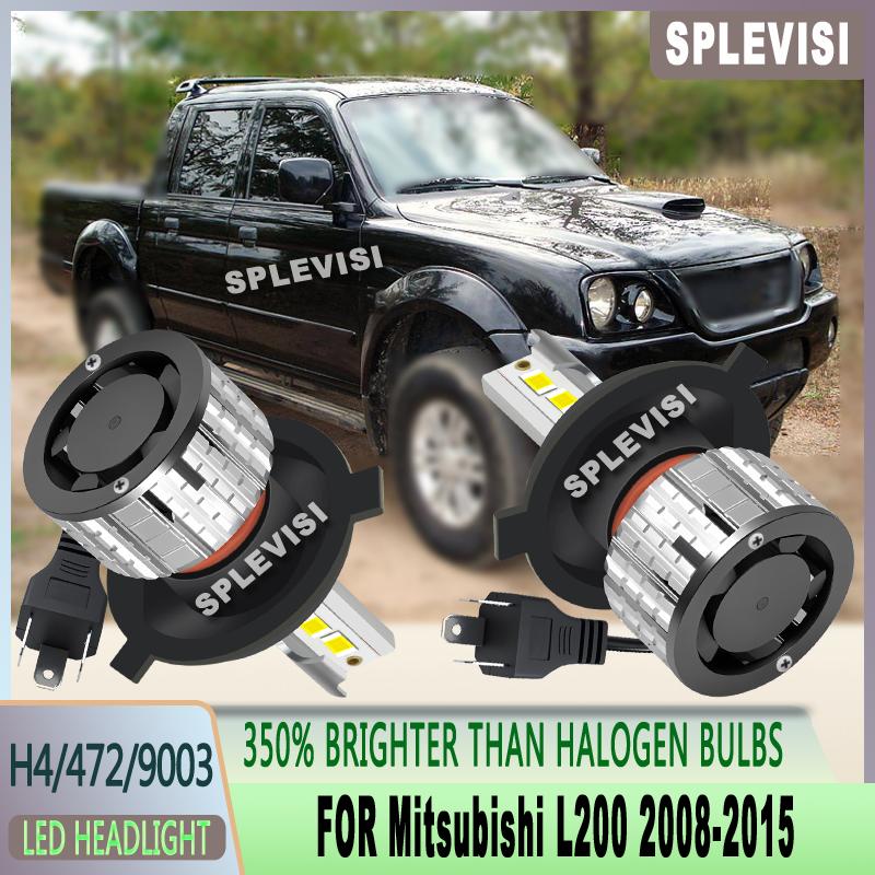 Enhance Your Night Vision & Driving Safety LED Car Headlight Bulbs For Mitsubishi L200 2008 2009 2010 2011 2012 2013 2014 2015