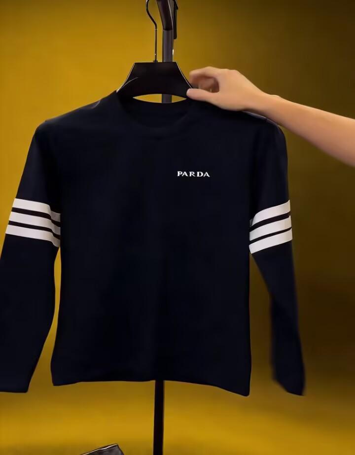 Men s Light Luxury Patchwork Long Sleeve Embroidered Pullover Hoodie 4XL темно-синий