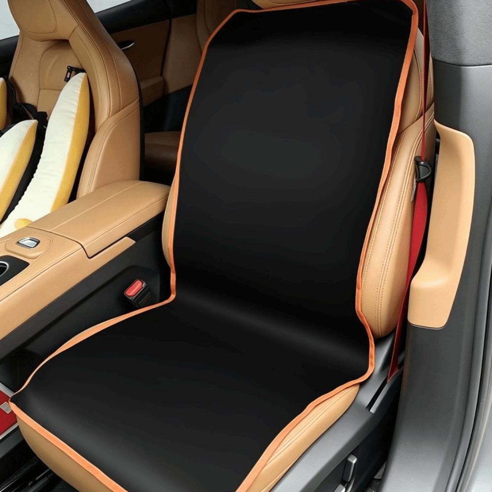 Anti-Scratch Pet Car Seat Cushion Waterproof Oxford Cloth Pet Car Seat Cover Car Travel 19.69x43.31in