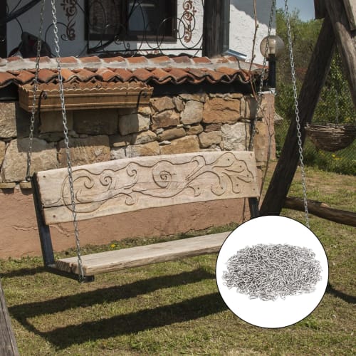 Stainless Steel Chain, 1.5mm Wire Diameter, 10m Length, Rust-resistant, Fixed Chain, Security Chain, Anti-theft Chain, Metal Chain Polished Round Link