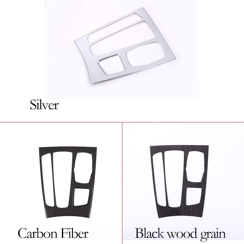 ABS Center Console Gear Shift Frame Decoration Cover Trim For BMW X5 X6 F15 F16 2014-2017 LHD Car Styling Interior Accessories