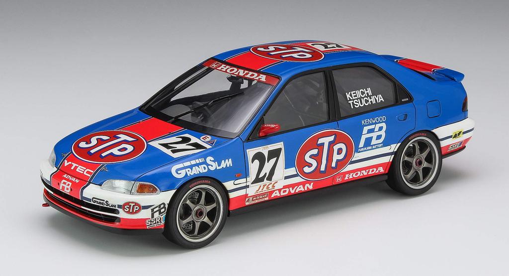 Hasegawa JTCC STP Keiichi Civic Plastic Model 20369 1/24