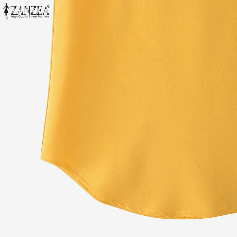 ZANZEA Sommer Damen Ärmellos Pailletten Patchwork Lässige Tanktops