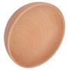 Round Wooden for serving Bowl Stain Resistant Fruit Salad Bowl for Cafe for restaurant Ligneous Crafts