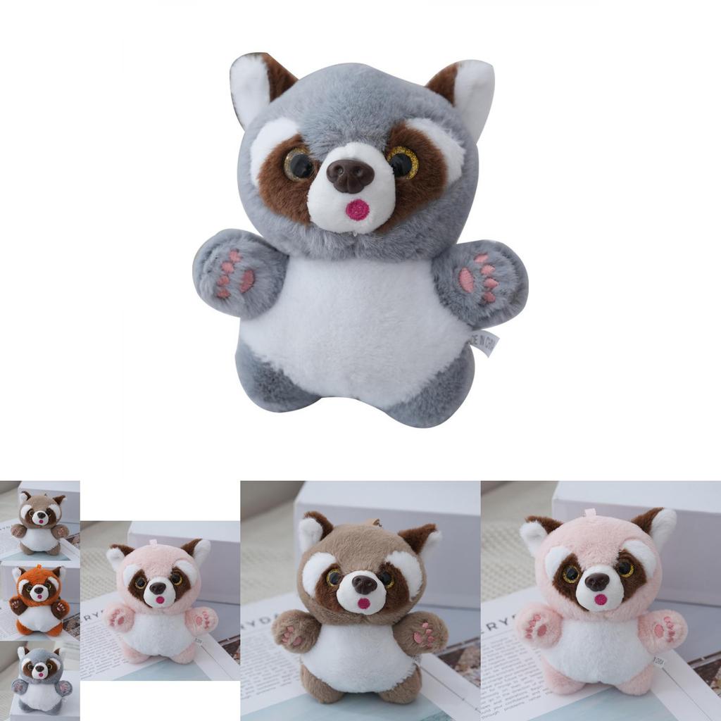 Adorable Little Raccoon Keychain Plush Cute Bag Charm Boutique Mini Gift Blind Box