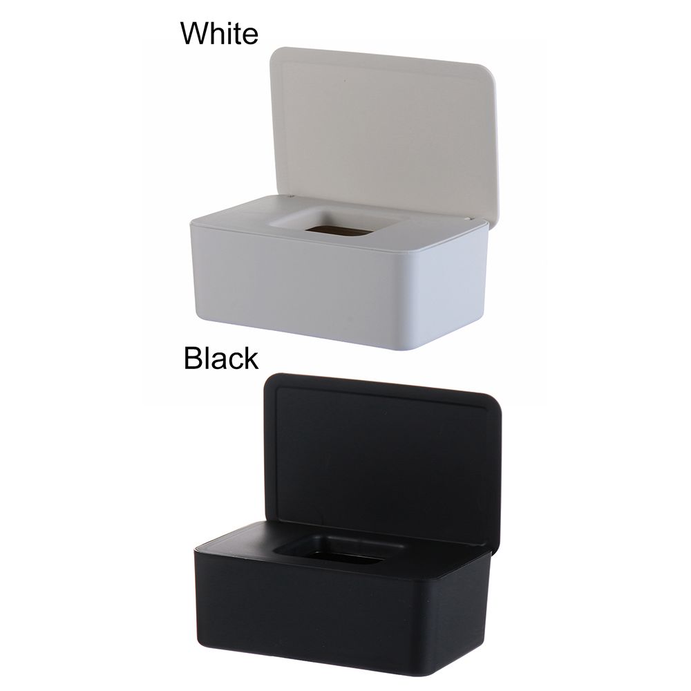 Plastic Napkin Storage Holder Container Home Tissue Paper Case Baby Wipes Wet Tissue Box
