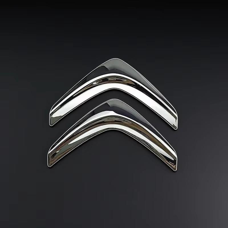 

OEM Quality Citroën Rear Logo for C1 C2 C3 C4 C5 Berlingo Picasso ABS Chrome Emblem Perfect Fit Trunk Tailgate Badge Replacement 10x9cm серебряный