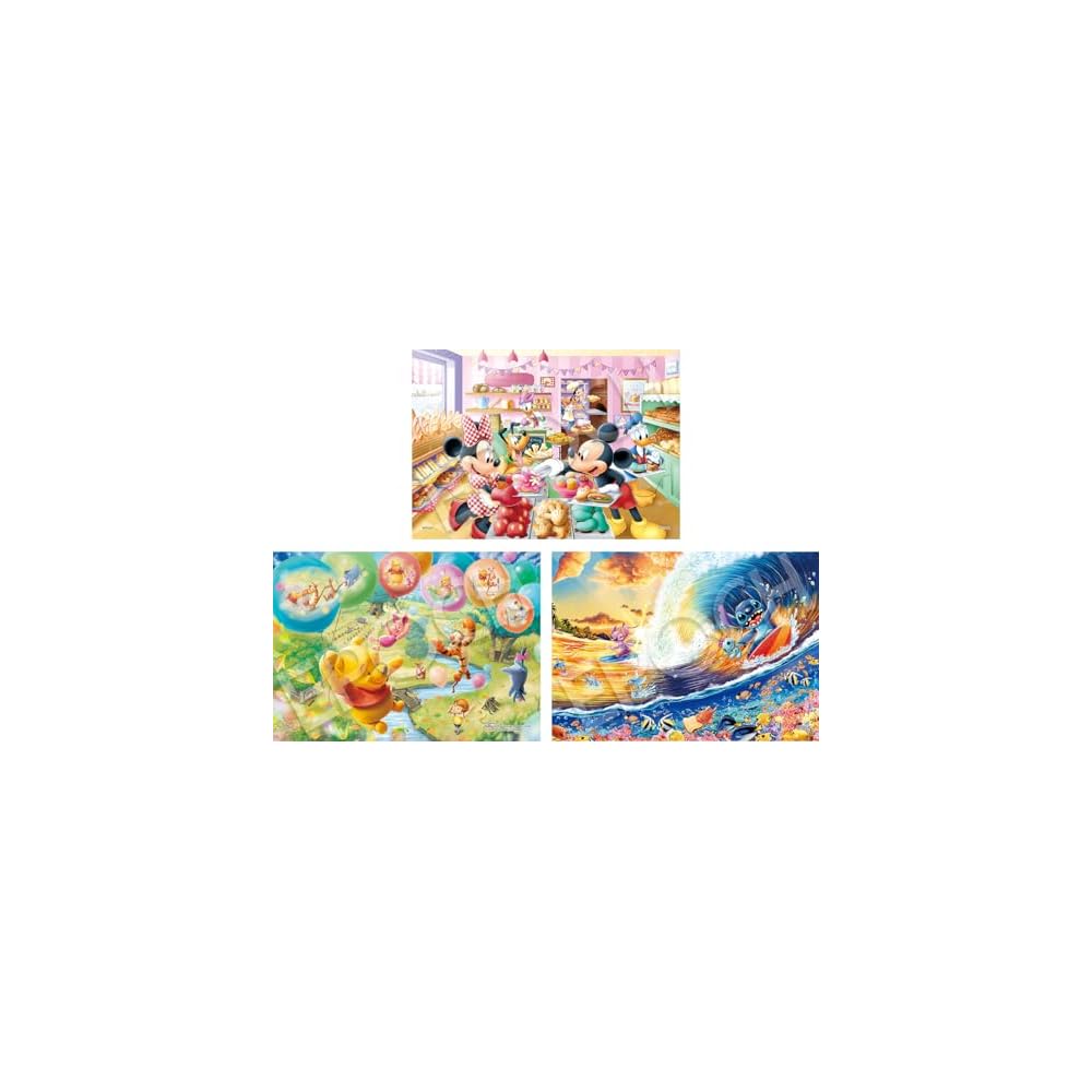 

EPOCH Disney Happy Selection Jigsaw Puzzle Set 42/63/81 Pieces with Sample Sheet for Ages 6 and Up