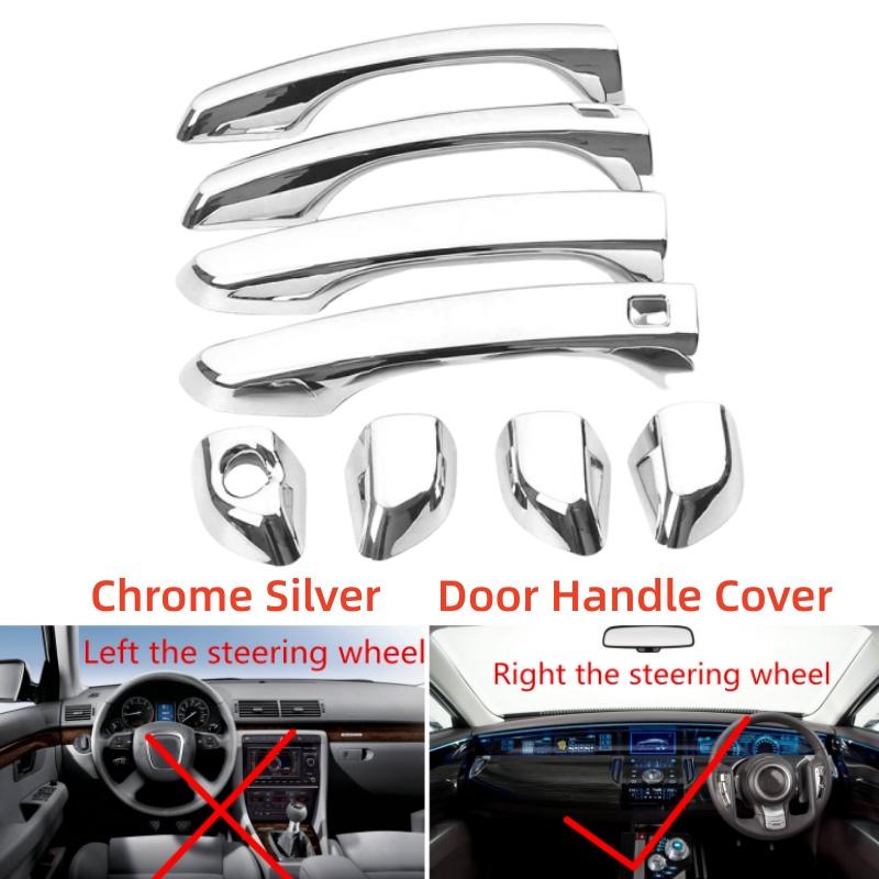 Car Upgrade Sticker ABS Gloss Black Accessorie Plated Exterior Door Handle Cover Trim Paste Style For Hyundai Tucson 2015-