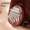 Water Drop Style Cute Instrument Portable Exquisite Gift Set for Kids Mini Kalimba 8 Key Thumb Piano 1Pcs