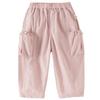 DAVE&BELLA Kids Cool-Touch Sun Protection Casual Cargo Long Pants