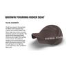 Royal Enfield "Brown Touring Seat Combo Pack of 4" "Meteor 350"