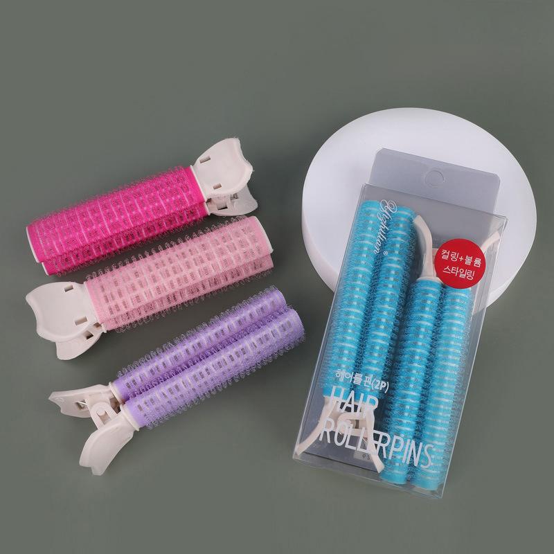 1/2Pcs Natural Hair Root Fluffy Clips Curly Hair Roller And Culers Bangs Hair Styling Clip Hair Pins Lazy Hair Accessories