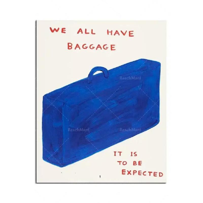 David Shrigley Contemporary Art Posters  Canvas Wall Art Prints for Living Room Bedroom Office  Perfect Home Decor