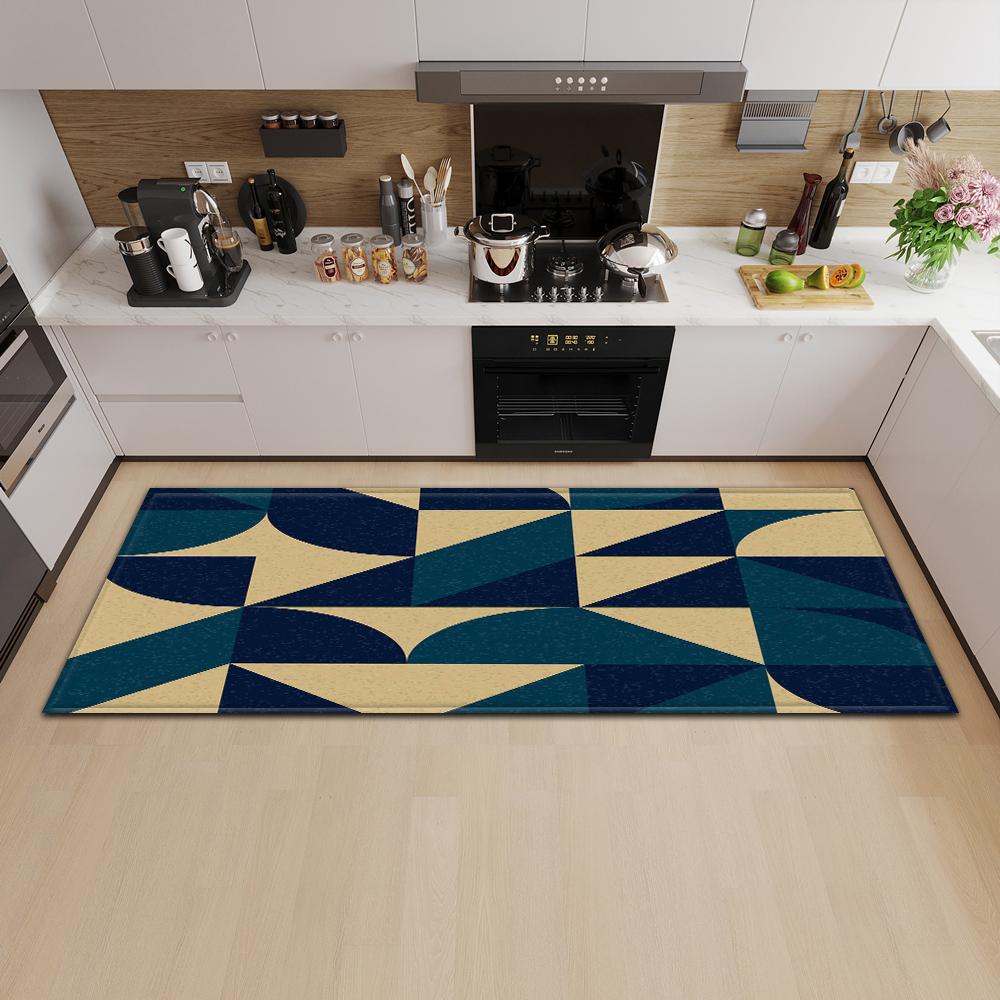 

Кухонный коврик, коврик для двери, крыльца, длинный ковер для спальни, балкона, ванной комнаты, нескользящий пол, ковер для гостиной 50x80cm